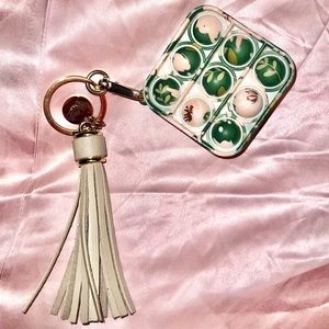 🤩 5 FOR $15 Silicone Popper Bubble Toy Keychain Key Ring